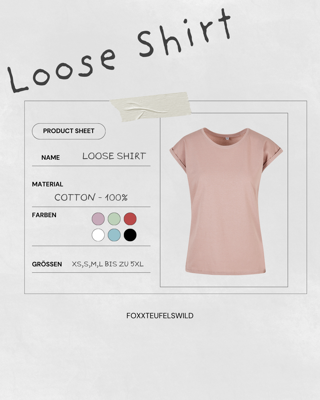 Loose Shirt - Schickimicki